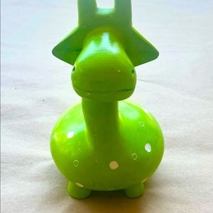 Wonderful Lime Heavy Ceramic Giraffe Art Piece